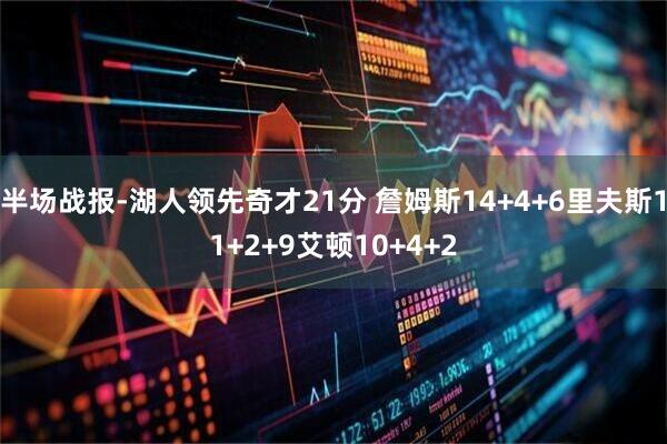半场战报-湖人领先奇才21分 詹姆斯14+4+6里夫斯11+2+9艾顿10+4+2